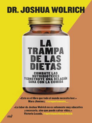 cover image of La trampa de las dietas